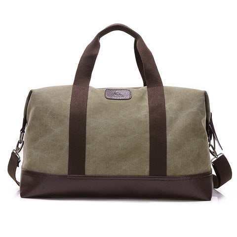 Vintage Large Capacity Canvas Duffle Bag