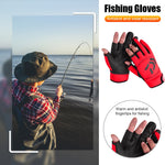 Anti-Slip Fishing Gloves, Wear-resistant, Breathable