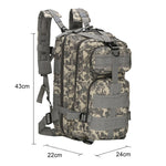 80L EDC Oxford Cloth Military Style Rucksack