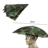 Rain Umbrella Hat/Sun Shade, Waterproof  *PESCA*