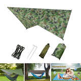 Hammock for 1/2 w/Rain Canopy & Mosquito Net