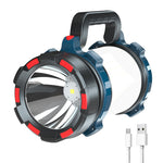 Bright LED Lantern/Flash/PowPK Rechargeable 6 Modes