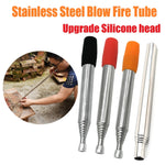 NO BREEZE, NO PROBLEM   Stainless Steel   Blow Tube