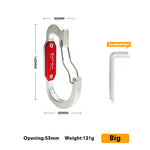 Rock Climbing Equipment Quickdraw Carabiner