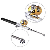 Pocket Telescopic Mini Fishing Pole With Reel