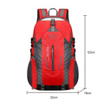 Lightweight 40L Waterproof Folding Backpack