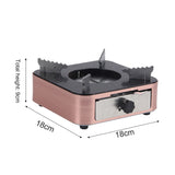 Thickened Alum Alcohol Stove w/Push-Pull Drawer