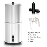 11L.StainlessSteel  Gravity Filtration 4  Emergency &  Preparedness