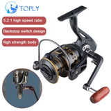 TOPLY 5.2:1 HIGH Speed Ratio Reel