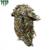 Tactical Headgear Camouflage  leaf, 3D mask