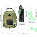 20L SOLAR Shower Bag  8-10min shower when full