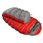 Oversized Mummy "WHITE GOOSE DOWN" Sleeping Bags, 4 wts Available