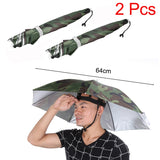 Rain Umbrella Hat/Sun Shade, Waterproof  *PESCA*