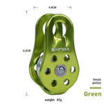 Climbing Pulley, Fixed Side Plate, Single Sheave