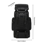 80L Rucksack  Large Capacity   Bug-Out Bag