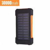 30000mah Solar Charger, LED w/ Hook Design