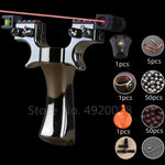 Quick Pressure Slingshot, Laser Sight, w/5 aiming needles, double screw