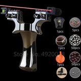 Quick Pressure Slingshot, Laser Sight, w/5 aiming needles, double screw