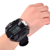 Watch, LED Flashlight, USB Rechargeable, Waterproof