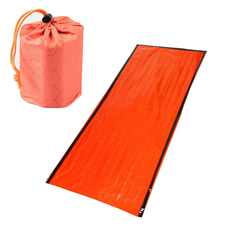 Lightweight Survival Thermal Sleeping Bag, PE Alum Film