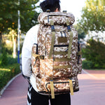 80L EDC Oxford Cloth Military Style Rucksack