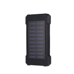 30000mah Solar Charger, LED w/ Hook Design