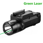 Handgun Laser/Flashlight, Red/Green Laser Sights