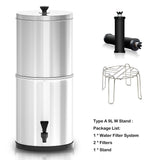 11L.StainlessSteel  Gravity Filtration 4  Emergency &  Preparedness