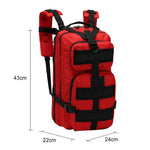 80L EDC Oxford Cloth Military Style Rucksack