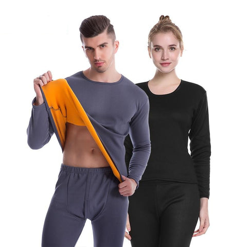 Thermal Underwear/Long Johns Sets, Fleece   Size L to 3XL