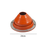 Tent Stove Jack, Flap Hole, Fire Resistant Tube Red Silicone Cover For Tent Chimney Duct Seals Hot Tent Jack