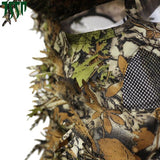 Tactical Headgear Camouflage  leaf, 3D mask