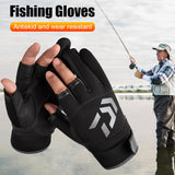 Anti-Slip Fishing Gloves, Wear-resistant, Breathable