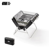 Stainless Steel Folding BBQ Grill