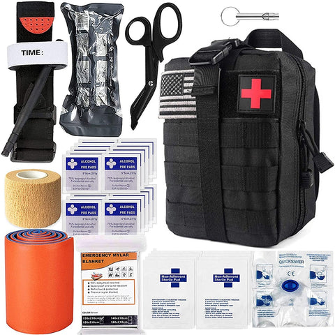 Emergency Survival First Aid Kit, Bug Out Bag