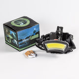 COB Headlamp  USB Charging   Waterproof 4 Modes