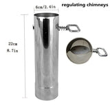 WOODSTOVE / TENT   Stainless Steel   Chimney Accessories