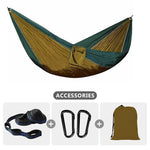 Parachute Hammock  220x100cm w/accessories