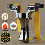 Double Screw Quick Pressure Laser Slingshot w/Target Paper