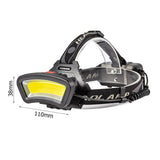 COB Headlamp  USB Charging   Waterproof 4 Modes