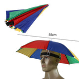 Rain Umbrella Hat/Sun Shade, Waterproof  *PESCA*