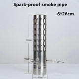 WOODSTOVE / TENT   Stainless Steel   Chimney Accessories