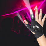 *HANDSFREE* LED Flashlight Gloves