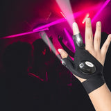 *HANDSFREE* LED Flashlight Gloves