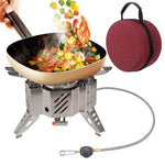 Fierce 4 Head Gas Stove, Windproof