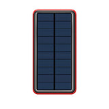 SolarPowerBank W/Flashlight/SOS 4USB,1TypeC,1IOS and 1Android