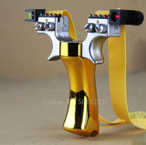 Double Screw Quick Pressure Laser Slingshot w/Target Paper