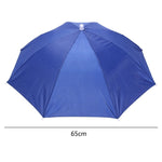 Rain Umbrella Hat/Sun Shade, Waterproof  *PESCA*