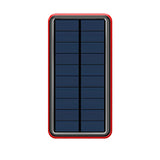 SolarPowerBank W/Flashlight/SOS 4USB,1TypeC,1IOS and 1Android