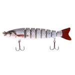 SILIWIND Wobblers  Multi-section Hard Bait 10/14cm